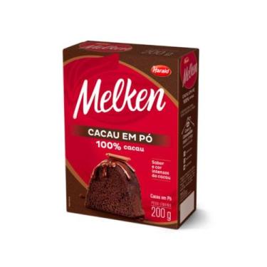 Imagem de Chocolate Cacau Em Pó Melken 100%  200G Harald