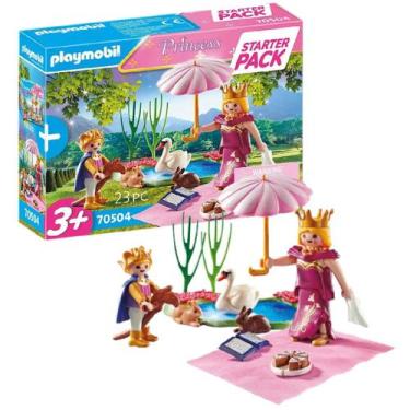 Imagem de Brinquedo Playmobil 23 Pecas Princesas Starter Pack 70504 - Sunny