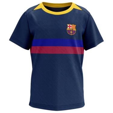 Imagem de Camiseta Braziline Epoch Barcelona Infantil - Marinho