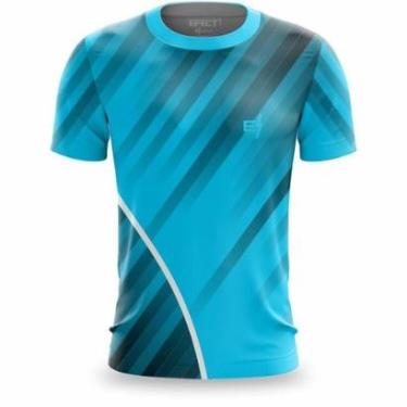 Imagem de Camiseta Masculina Esporte Estampada Proteção UV Academia-Masculino