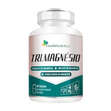 Imagem de Tri Magnésio (Taurato,Malato e Quelato) 60caps - Flora Nativa