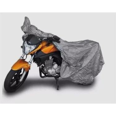 Imagem de Capa Protetora Para Cobrir Moto 100% Impermeável Anti Uv 