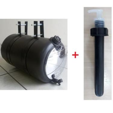 Imagem de Corote Dagua 15 Litros Espelhado + Saboneteira Caminhão - FCONFUORTO