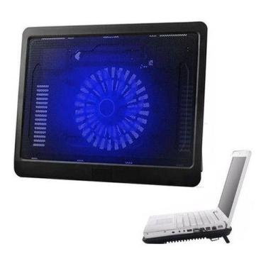 Imagem de Base Com Suporte Vertical Cooler Led Para Notebook Gigabyte - BD Net