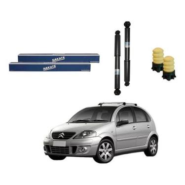 Imagem de Kit Amortecedor Traseiro C3 1.4 1.6 2003 A 2012 - Nakata