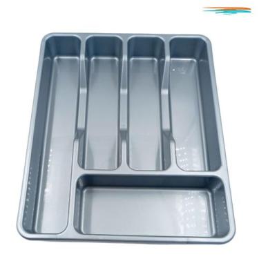 Imagem de Organizador Separador de Talheres de Gaveta Cozinha Prática - Micromax