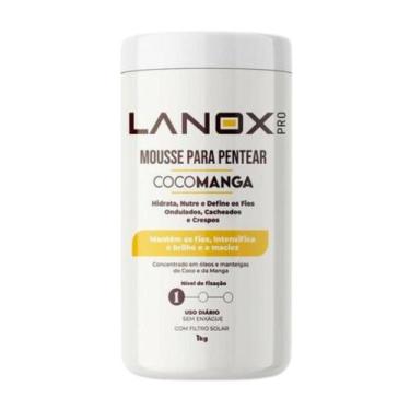 Imagem de Mousse para Pentear CocoManga 1kg Cachos Lanox Pro Trihair