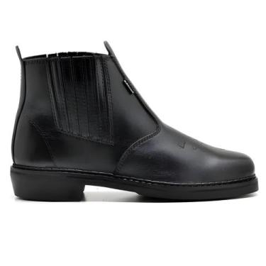 Imagem de Botinas Masculinas Country Latex Confortavel  Bota Texana Rodeio  Trad