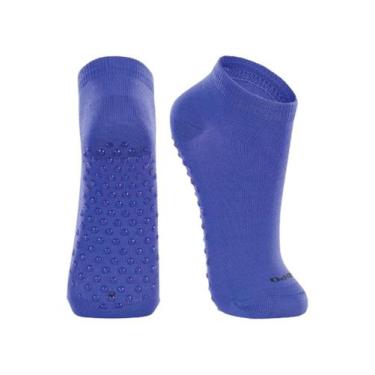 Imagem de Meia Infantil Antiderrapante Lupo 2911-003, Azul, 30/36