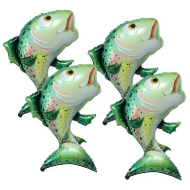 Imagem de Fish Balloons Trout Mylar Balloon Fishing Balloons Gone Fishing Birthday Party Decoration Fisherman Theme Birthday Decoration Fish Themed Party Supplies Let’s Go Fishing Party Fishman Baby Shower