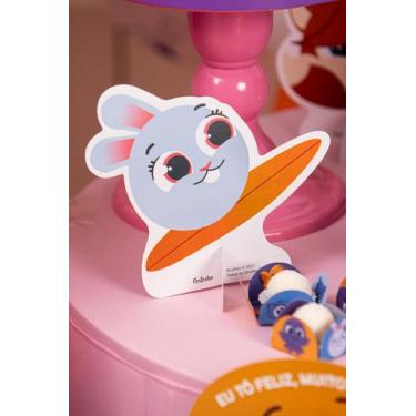 Imagem de 8 Display de mesa Decoração Bolofofos Festa Aniversário - festcolor