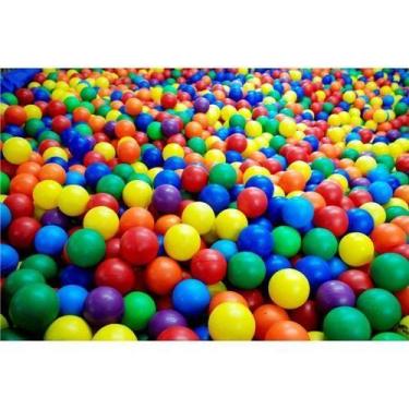Imagem de bolinha colorida infantil - 100 unidades - para a garotada se divertir
