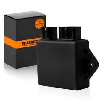 Imagem de 66T-85540-00 66T-85540-01 CDI Box Igniter adequado para Yamaha 40 HP motores de popa 2 tempos peças de barco E40HP (1998-UP) MOPASEN