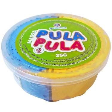 Imagem de Massa pula pula polibrinq, Azul, Amarelo, UN