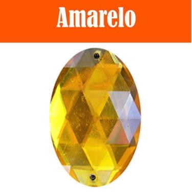 Imagem de Chaton Oval Taz-021 - 14mm - Amarelo - Nº: 2 - Nybc
