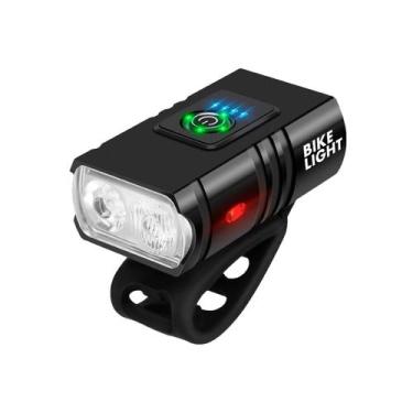 Imagem de Farol Bicicleta T6 10.000 Lumens Elite Recarregavel Usb Led - BELLATOR