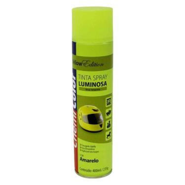 Imagem de Tinta Spray Uso Interno 400 ml Chemicolor Amarelo Luminoso - BASTON