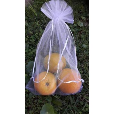Imagem de 50 Sacos Organza Saquinho Medida 20x35cm - OKABOX