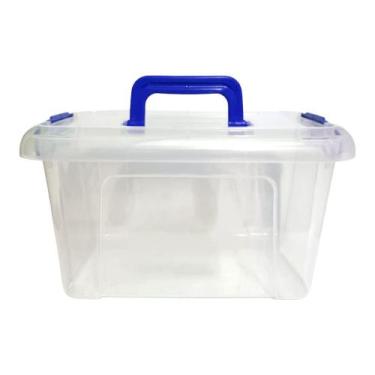Imagem de Maleta Container Caixa Organizadora Alça E Travas 6,5 Litros - Plasnor