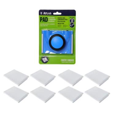 Imagem de Pad Recorte De Pintura E Acabamento + 8 Refils Atlas