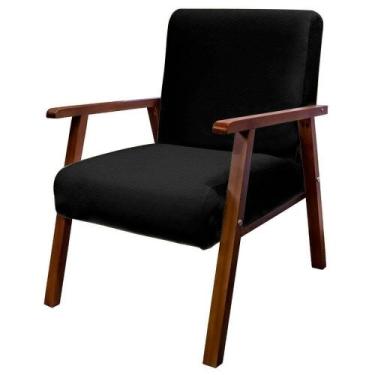 Imagem de Poltrona Decorativa Bally Quarto Infantil de Criança Veludo Tecido Sin