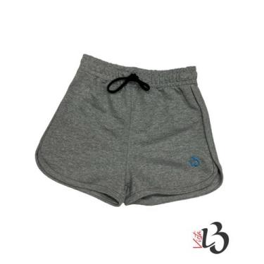 Imagem de Short Moletom Lisos Infantojuvenil - VISTA LB, Mescla, 12