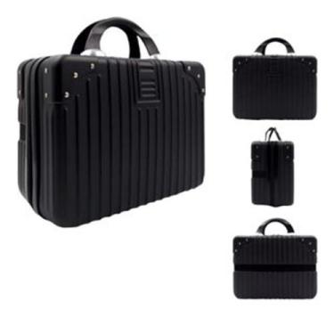 Imagem de Kit 2 Maleta Frasqueira De Mão Em Abs Viagem Reforçada - Kingleen, Pre