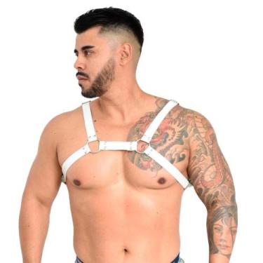 Imagem de Arreio Harness Sensual Isaac Êxtase - Extase, BRANCO