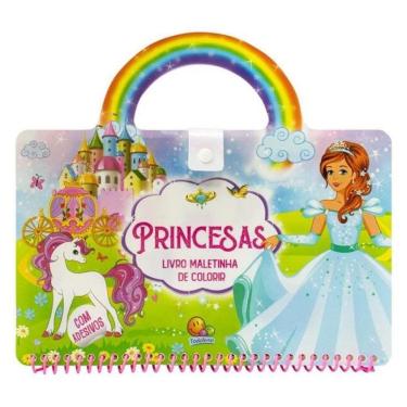Imagem de Livro Maletinha De Colorir: Princesas