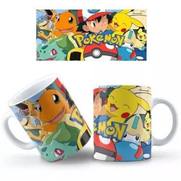 Imagem de Caneca Pokemon Personagens - Mega Oferta!!! - loja dinka