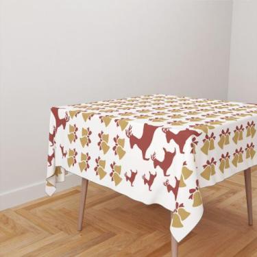 Imagem de Toalha De Mesa Quadrada 4 Lugares Tecido Oxford Sino TL14- 140x140cm -