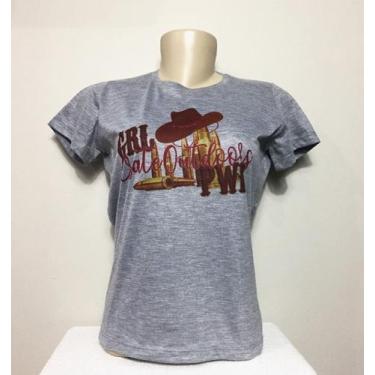 Imagem de T-Shirt Girl Power Chapéu - Crate Outdoors, P