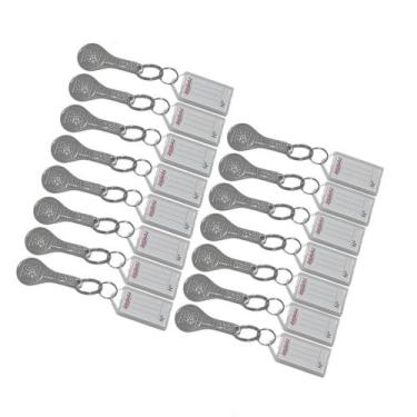 Imagem de Kit 15 Chaves De Travas para Carrinho De Compras Condomínio Tecnow