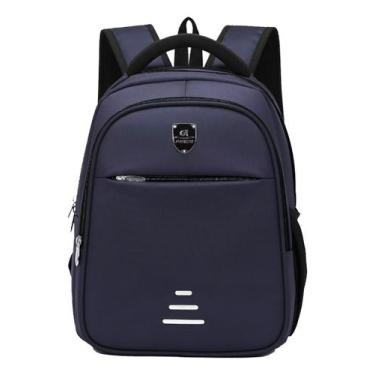 Imagem de Mochila Reforçada Resistente Masculina Preta Lançamento, B-2009