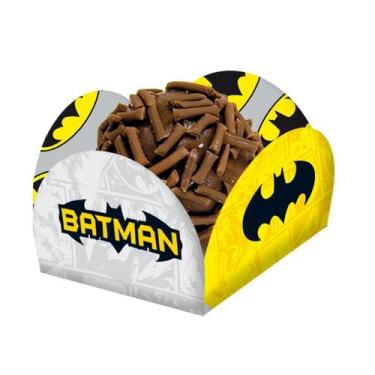 Imagem de Porta Forminha para Doces Festa Batman Geek - 40 unidades - Festcolor 