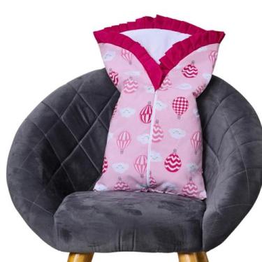 Imagem de Saco de Dormir para Bebê Inverno Estampado Acolchoado com Zíper 100% A