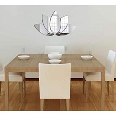 Imagem de Espelho Decorativo Flor De Lótus Quarto Sala Consultório - AGV Criaçõe