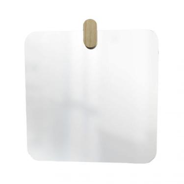 Imagem de Espelho Decorativo Aplique Pinus Oblongo 50X50 Cm  - e2g Design