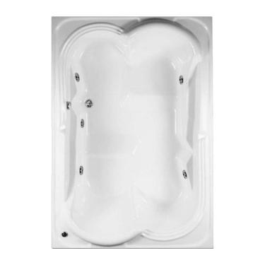 Imagem de Banheira Dupla Araporã com hidro - Brasil Banheiras, 1,82X1,22X0,45, 1