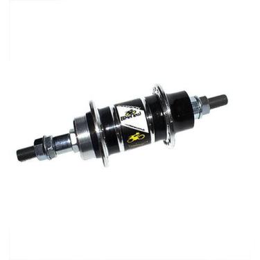 Imagem de Cubo Traseiro Alum C/rolam Scorpion 36F Preto - Bike New