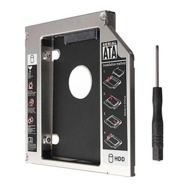 Imagem de Gaveta Interna Hd Ssd Caddy Adaptador 2.5 Slim Sata Second 9,5mm - Dra