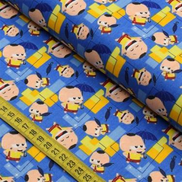 Imagem de Tecido Estampado para Patchwork - Turma da Mônica Toy : Cascão Toy (0,