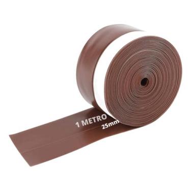 Imagem de Veda Porta Rodo Adesivo borracha para vedação porta portão casa loja e