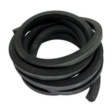 Imagem de Borracha Preta Esponjosa 12,5X12,5mm - 1 metro - Isamaq Seladora