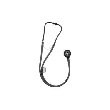 Imagem de Estetoscópio Rappaport Linha Black P.A. Med Cinza - P.a.med
