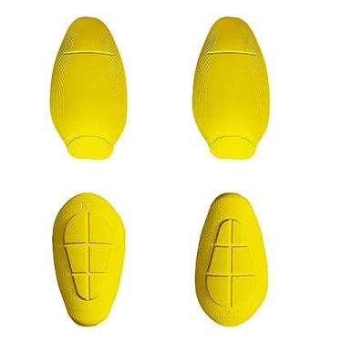 Imagem de MOTOSTYLEWEAR - CE Level 2 Certified Armor Pads Pack of 4 Pieces l Level 2 Approved Knee and Hip Protectors for Women and Men Motorcycle Pants, CE-2 Approve Protective Pad Set.