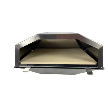 Imagem de Forno de pizza queimado de madeira Green Mountain Grills para churrasqueira Davy Crockett (pequeno) GMG-4108