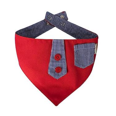 Imagem de BANDANA COM BOLSO VERMELHA