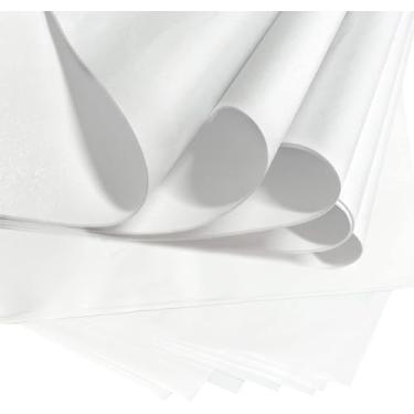 Imagem de YEXEXINM 120 folhas de papel de seda de embrulho sem ácido de 24" x 36", grande papel de seda branco sem buffer, sem lignina, papel de seda sem ácido para embalagens de longo prazo, armazena