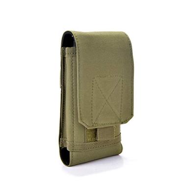 Imagem de Suporte de smartphone Tactical Molle, bolsa universal para celular, bolsa de segurança EDC, kit de acessório de transporte, bolsa de sopro, alças para cinto, bolsa de cintura para iPhone 6/6s 6plus Samsung Galaxy S7 S6 Edge, #C (Small)